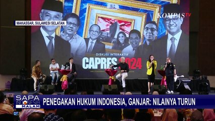 Di Hadapan Ikatan Alumni UNM, Ganjar Sindir Penegakan Hukum Saat Ini Tak Tegas