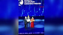 Türkan Şoray'a özel ödül Bişkek'te takdim edildi