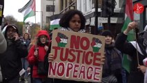 Pro-Palestine marchers stage 'day of national action' with march in north London