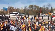 Manifestantes contra la amnistía cortan la A-6 para dirigirse a La Moncloa