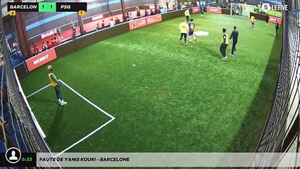 Faute de Yanis Kouki - BARCELONE