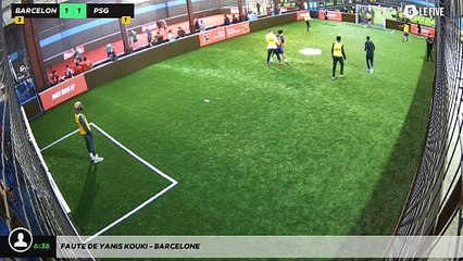 Faute de Yanis Kouki - BARCELONE