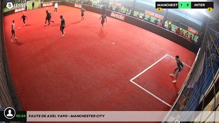 Faute de Axel Yapo - MANCHESTER CITY