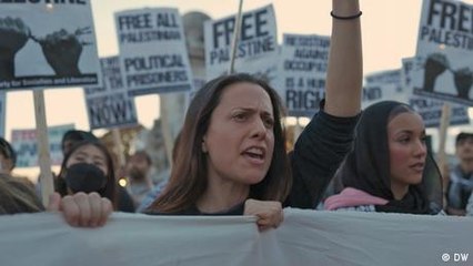 Protesters in the US demand cease-fire in Israel-Hamas war