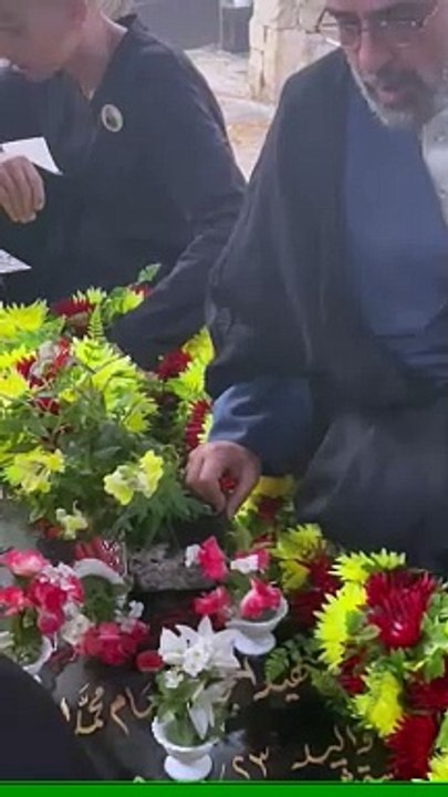 الشيخ محمد أحمد حيدر منتدبا من لجنة الحوار الوطني في جبيل بالمشاركة بحفل أربعين الشهيدين حسام محمد إبراهيم وعلي رائف فتوني