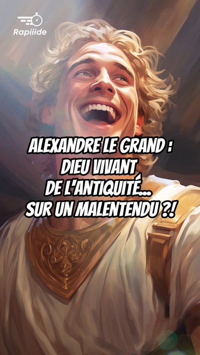 Alexandre le Grand : DIEU VIVANT... sur un MALENTENDU ?!
