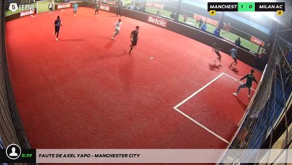 Faute de Axel Yapo - MANCHESTER CITY