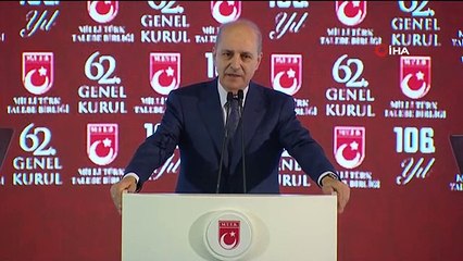 Président de la Grande Assemblée nationale turque Kurtulmuş： ＂Vous voyez comme le monde reste silencieux face à ce génocide d'Israël, qui va déjà au-delà du massacre＂