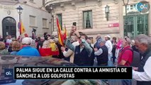 Palma sigue en la calle contra la amnistía de Sánchez a los golpistas