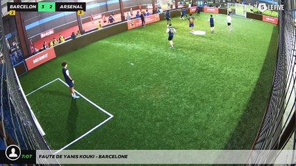 Faute de Yanis Kouki - BARCELONE
