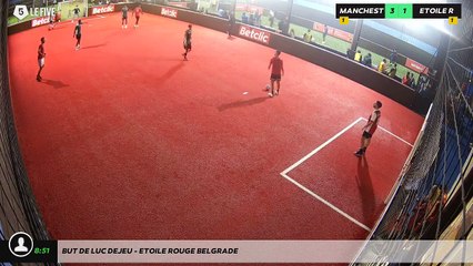 But de Luc DEJEU - ETOILE ROUGE BELGRADE