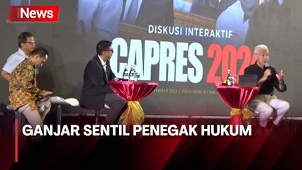 Capres Ganjar Beri Rapor Merah pada Penegakan Hukum di Akhir Masa Jabatan Presiden Jokowi
