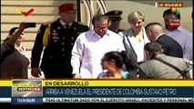 Arriba a Venezuela el presidente de Colombia Gustavo Petro