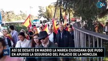 Así se desató en Madrid la marea ciudadana que puso en apuros la seguridad del Palacio de La Moncloa