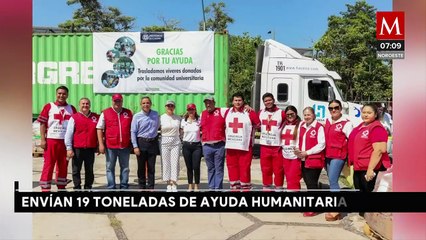 Universidad de Colima envía 19 toneladas de ayuda humanitaria a Guerrero