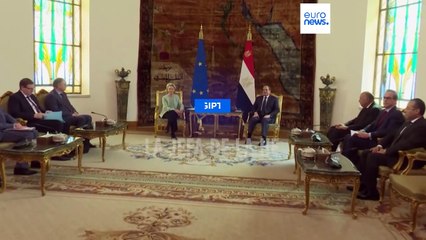 Gaza | Ursula von der Leyen se opone al "desplazamiento forzoso" de palestinos