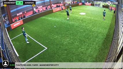 Faute de Axel Yapo - MANCHESTER CITY