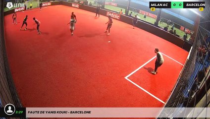 Faute de Yanis Kouki - BARCELONE