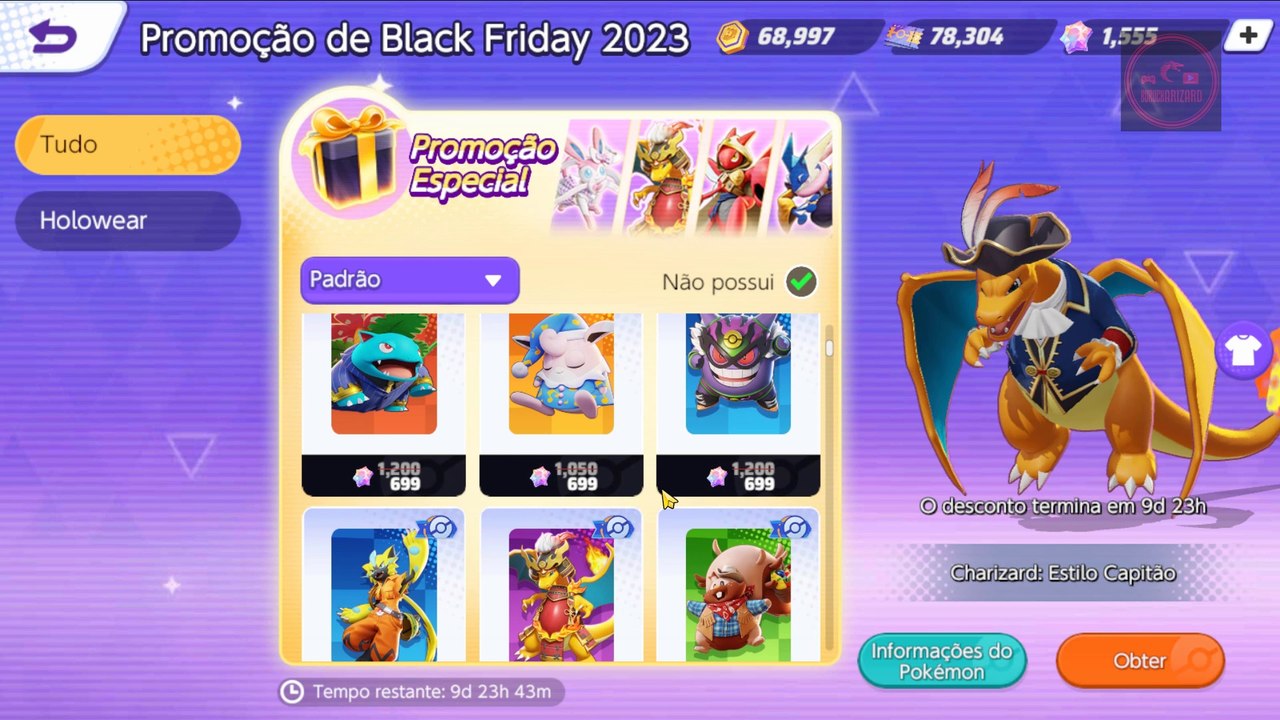 RUN! BLACK FRIDAY LIGHTNING ON POKÉMON UNITE: INCREDIBLE OFFERS FOR A LIMITED TIME! ⏳️|   CORRA! BLACK FRIDAY RELÂMPAGO NO POKÉMON UNITE: OFERTAS INCRÍVEIS POR TEMPO LIMITADO! ⏳️