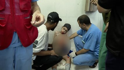 بعد القصف الإسرائيلي.. الأوضاع من داخل مستشفى ناصر في خان يونس