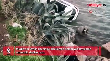 Hem sürücüyü kurtardı hem yaşananları anlattı! 'Kutu gibi bir şey düştü sandım'