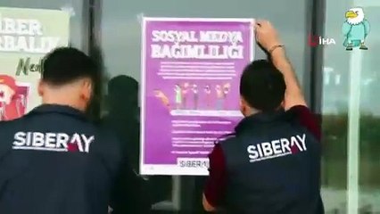 Samsun'da Siber Polis Taraftarları Bilgilendirdi