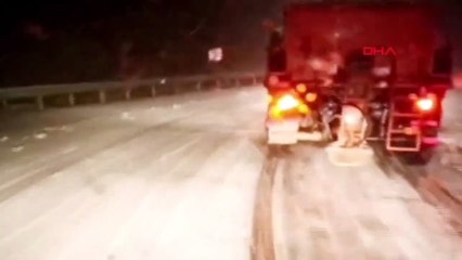 Le passage avec Kocaya était recouvert de blanc