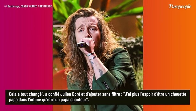 Julien Doré (50'Inside) face à Isabelle Ithurburu : il fend l'armure et évoque comme jamais sa bouleversante paternité