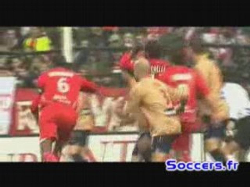 vafc-lyon 31emes journee 2007/2008 2emes but chelle