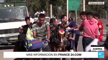 Personal médico y pacientes huyen de hospital Al-Shifa; Israel ataca el sur de Gaza