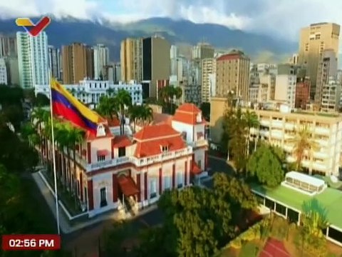 Mandatario Nacional recibe en el Palacio de Miraflores al Presidente de Colombia Gustavo Petro
