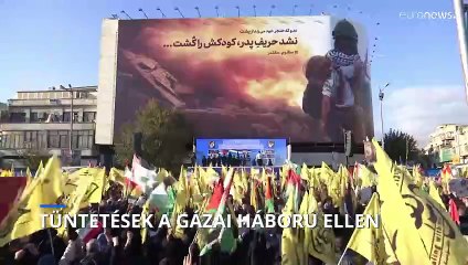 Download Video: Tüntetések az Izrael és a Hamász közötti háború ellen