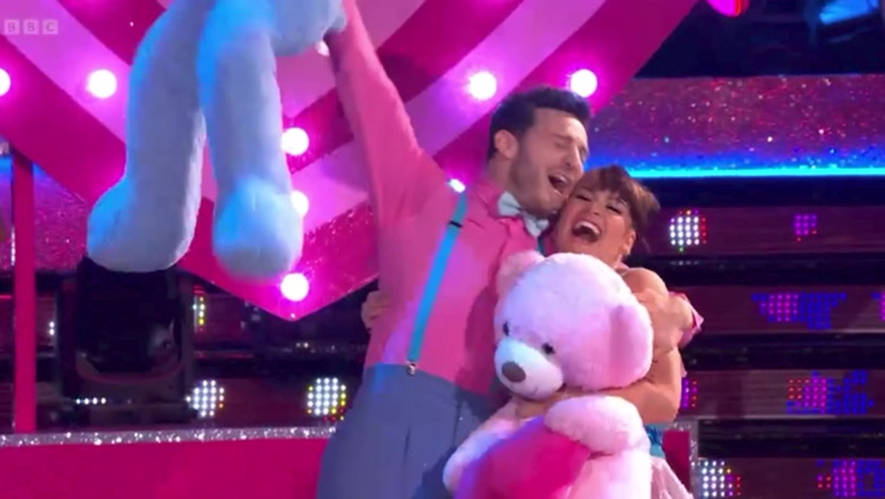 Strictly’s Vito Coppola kisses Ellie Leach and declares ‘we’ve won, baby’ during Blackpool live show