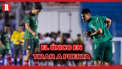 Raúl JIMÉNEZ único delantero con presencia ante HONDURAS