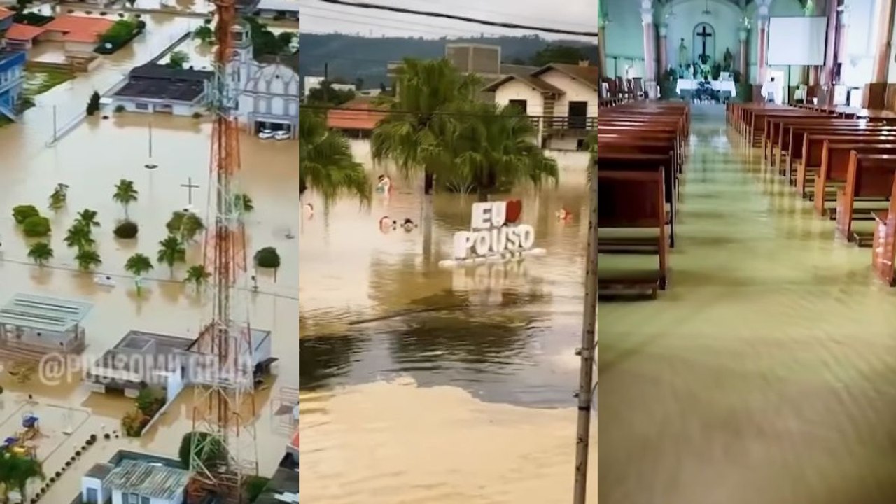 Pouso Redondo registra a maior enchente de sua história