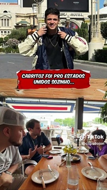 Primeira vez que cabriroz viaja sozinho