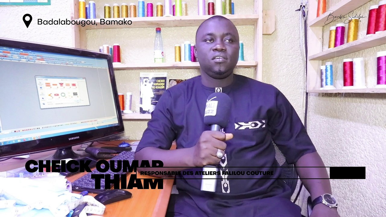 Incursion de Boub's SiDiBÉ, dans l’univers créatif de Falilou Couture – chez Thiam et Frères