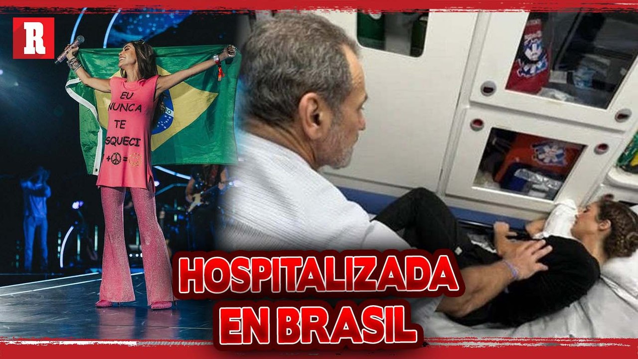 ANAHI es HOSPITALIZADA en Brasil tras concierto de RBD