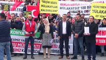Atanmayan öğretmenler Ankara'da eylem yaptı