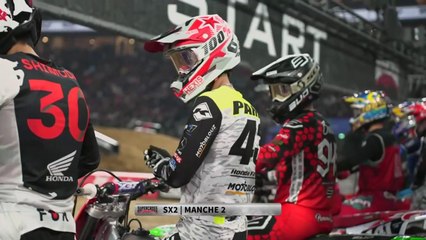 Day 1 Supercross of Paris 2023 - La Défense arena - SX2 Race 2