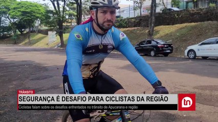 Segurança no trânsito é o maior desafio para ciclistas na região; veja