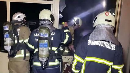 Sanayi sitesinde korkutan yangın