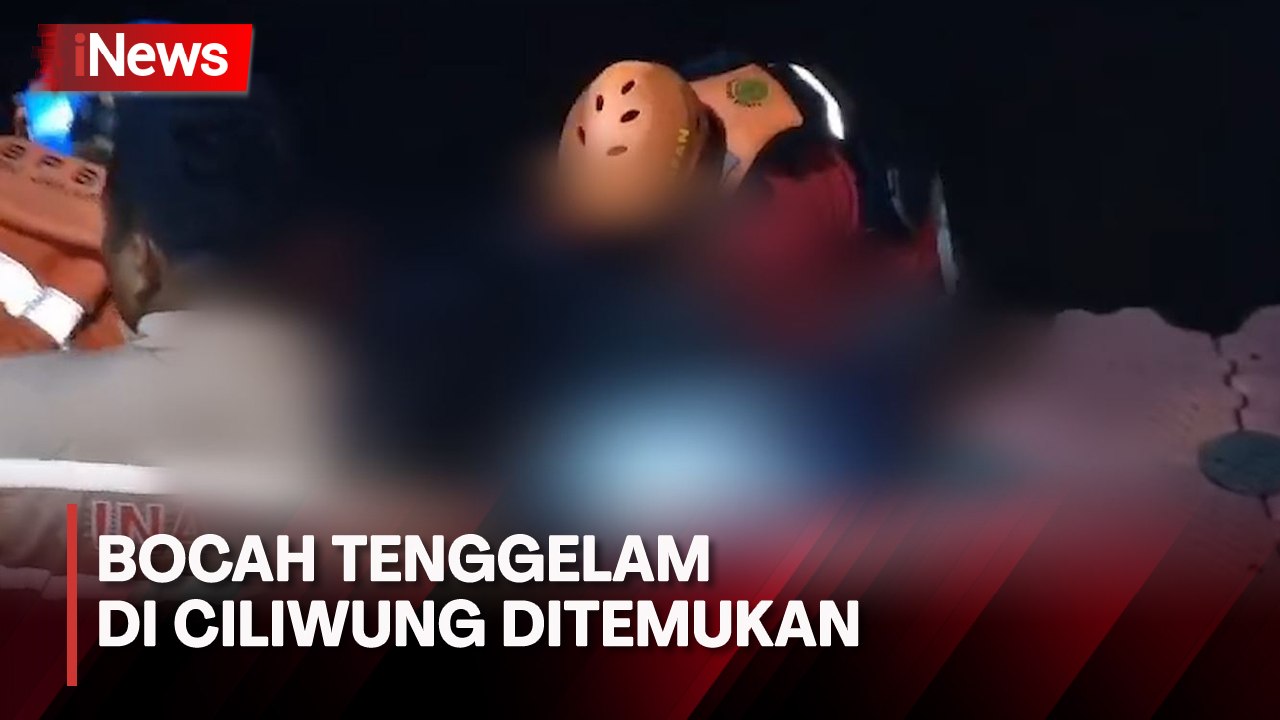 Tim Basarnas Temukan Jasad Bocah yang Tenggelam di Kali Ciliwung