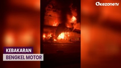 Download Video: Bengkel Motor di Cileungsi Ludes Terbakar, Rugi Puluhan Juta Rupiah