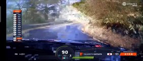 WRC Japan 2023 SS19 Katsuta Maximum Attack Onboard Win Stage