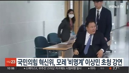 국민의힘 혁신위, 모레 '비명계' 이상민 초청 강연