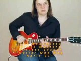 Gibson Les Paul Standard with Joe Bonamassa for Guitar One (April 2007)