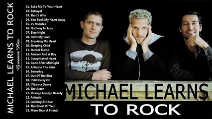 COMPILATION OF THE BEST MICHAEL LEARNS TO ROCK SONG OF ALL TIME MOST EASY TO LISTEN TO