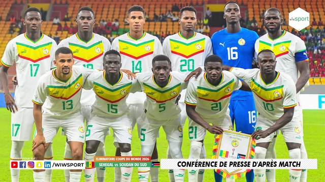 Manque d’efficacité, progression des jeunes, arbitrage, revivez la conférence de presse d’Aliou Cissé