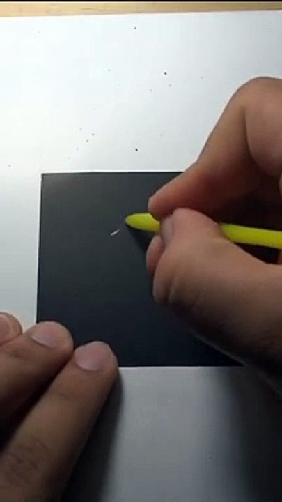 MixArts _ Lettering - V sobre cartulina mágica